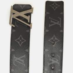 Louis Vuitton Monogram Eclipse Canvas LV Initiales Belt 120 CM