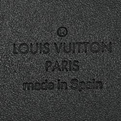 Louis Vuitton Damier Graphite Canvas LV Initiales Belt 90CM