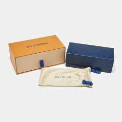 Pre Owned نظارات شمسية لوي فيتون أسود بلورات زلاجة دوارة Z2053W