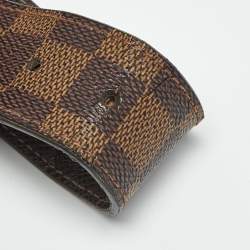 Pre Owned حزام لوي فيتون قابل للعكس اختراع كانفاس دامير ايبين 85 سم