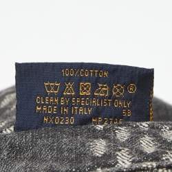 Pre Owned Louis Vuitton Grey Monogram Bucket Hat