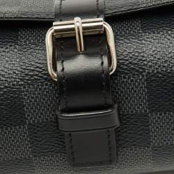 Pre Owned Louis Vuitton Damier Graphite Canvas 3 Watch Case