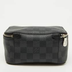 Pre Owned Louis Vuitton Damier Graphite Canvas Packing Cube PM