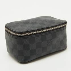 Pre Owned Louis Vuitton Damier Graphite Canvas Packing Cube PM