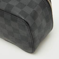 Pre Owned Louis Vuitton Damier Graphite Canvas Packing Cube PM
