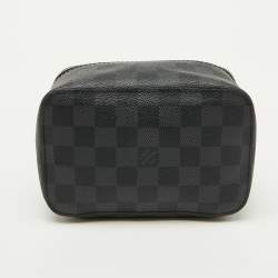 Pre Owned Louis Vuitton Damier Graphite Canvas Packing Cube PM