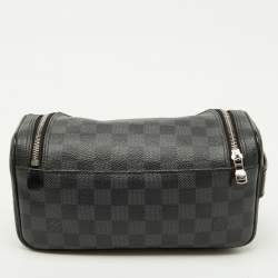 Pre Owned Louis Vuitton Damier Graphite Canvas Toiletry Pouch