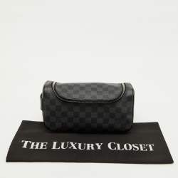 Pre Owned Louis Vuitton Damier Graphite Canvas Toiletry Pouch