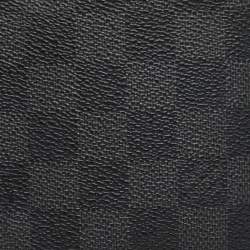Pre Owned Louis Vuitton Damier Graphite Passport Cover