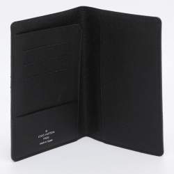 Pre Owned Louis Vuitton Damier Graphite Passport Cover