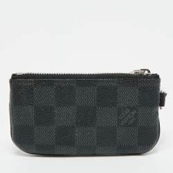 Pre Owned Louis Vuitton Damier Graphite Canvas Key Pouch