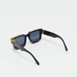 مملوكة مسبقًا Louis Vuitton Black/Gold Tone Z1165W 1.1 Millionaires Sunglasses
