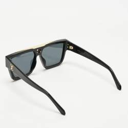 Pre Owned Louis Vuitton Black/Gold Tone Z1502E 1.1 Evidence Sunglasses
