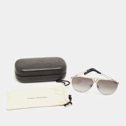 Pre Owned نظارة شمسية لوي فيتون تونكا أفيايتر Z2315U رمادية متدرجة