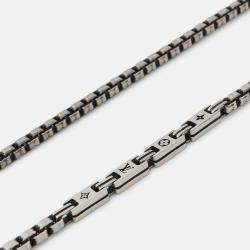 Pre Owned Louis Vuitton Necklace Lv Tailor Sv925