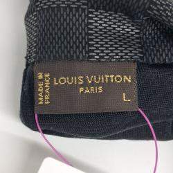 Pre Owned Louis Vuitton Black Leather gloves