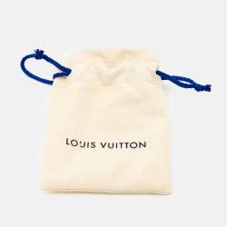 Pre Owned Louis Vuitton Gold Tone LV Skate Bag Charm & Key Holder