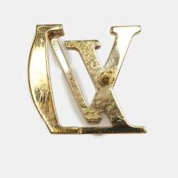 Pre Owned Louis Vuitton LV Initiales Reversible 95CM Black Taurillon Leather