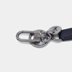 مملوكة مسبقًا فيتون لوي أسود كانفاس إكليبس دراجوني تعليقة مفاتيح وسلسلة حقيبة