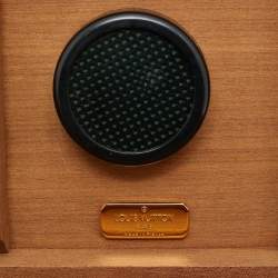 مملوكة مسبقًا علبة ترطيب سفر لوي فيتون كوفريت دي فويج خشب الماهوجني البني