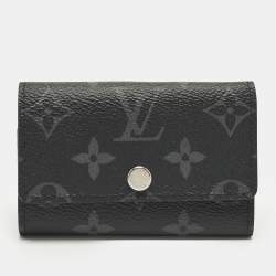 مملوكة مسبقًا Louis Vuitton 6 Key Holder Monogram Eclipse Canvas