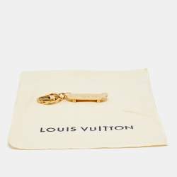 مملوكة مسبقًا Louis Vuitton LV Skate Bag Charm & Key Holder Gold Tone Metal