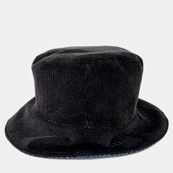 Pre Owned Louis Vuitton Cotton Reversible Bucket Hat Size M