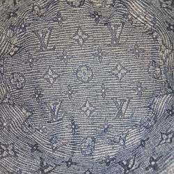 Pre Owned Louis Vuitton Cotton Reversible Bucket Hat Size M