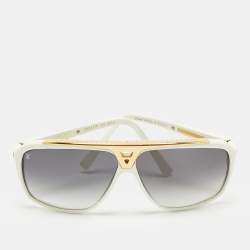 Pre Owned Louis Vuitton White/Grey Gradient Z0351W Evidence Sunglasses 