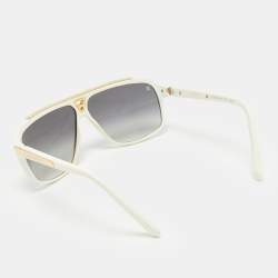Pre Owned Louis Vuitton White/Grey Gradient Z0351W Evidence Sunglasses 