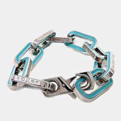 Pre Owned Louis Vuitton Link Chain Bracelet