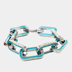 Pre Owned Louis Vuitton Link Chain Bracelet