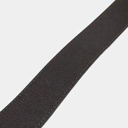 Pre Owned Louis Vuitton Leather Utah Belt