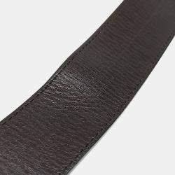 Pre Owned Louis Vuitton Leather Utah Belt