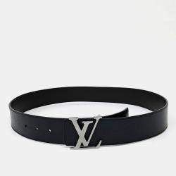Pre Owned Louis Vuitton Leather reversible belt