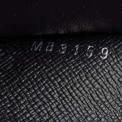 Pre Owned Louis Vuitton Passport Cover Monogram Eclipse Canvas