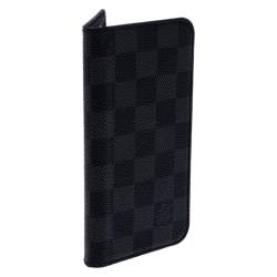 Louis Vuitton Damier Graphite iPhone 10 Folio Case