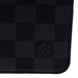 Louis Vuitton Damier Graphite iPhone 10 Folio Case