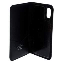 Louis Vuitton Damier Graphite iPhone 10 Folio Case