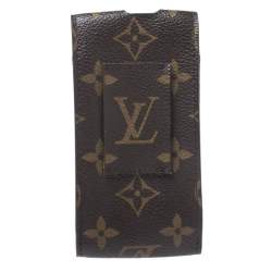 Pre Owned Louis Vuitton Monogram Canvas Cigarette Case