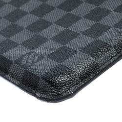 Pre Owned حافظة آيباد لوي فيتون كانفاس غرافيتي دامييه