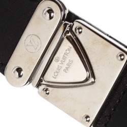 مملوكة مسبقًا سلسلة مفاتيح لوي فيتون "فاليت" جلد أسود