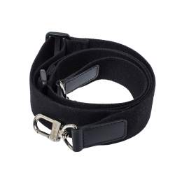 مملوكة مسبقًا Louis Vuitton Black Canvas Shoulder Bag Strap