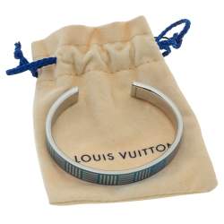 مملوكة مسبقًا Louis Vuitton Damier Blue Cuff Bracelet