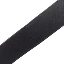 Pre Owned حزام لوي فيتون حرفي الشعار أل في سويدي دامييه أيبين ميني 100 سم