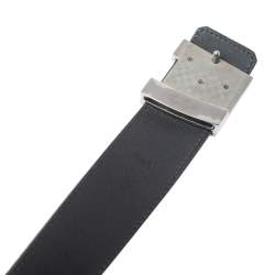 Pre Owned حزام لوي فيتون حرفي الشعار أل في سويدي دامييه أيبين ميني 100 س م