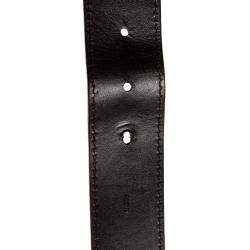 مملوكة مسبقًا Louis Vuitton Taiga Leather Initiales Belt Size 100 Cm