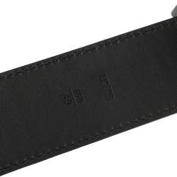 مملوكة مسبقًا Louis Vuitton Damier Graphite Canvas LV Initiales Belt 100CM