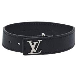 Leather bracelet Louis Vuitton Black in Leather - 21389900