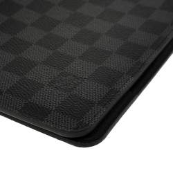 Pre Owned Louis Vuitton Damier Graphite Canvas Agenda Cover